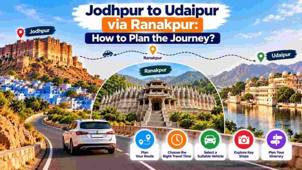 Jodhpur to Udaipur via Ranakpur